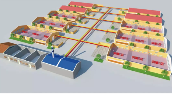大型供热养殖院