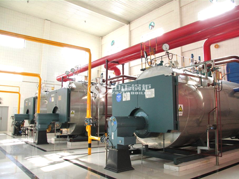 伊利乳业20吨WNS系列燃油燃气蒸汽锅炉项目