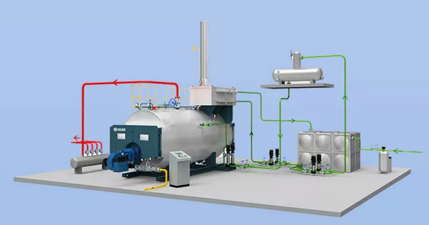 低氮冷凝节能锅炉为什么可以替换传统燃气热水锅炉技术?